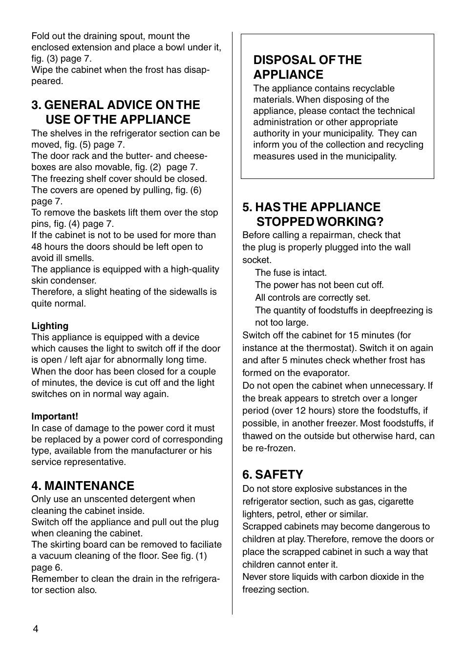 Smeg UKFC40RX3 User Manual | Page 4 / 9