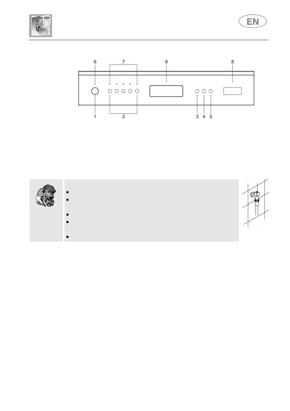 3 washing programs, User instructions | Smeg DF410BL1 User Manual | Page 12 / 32