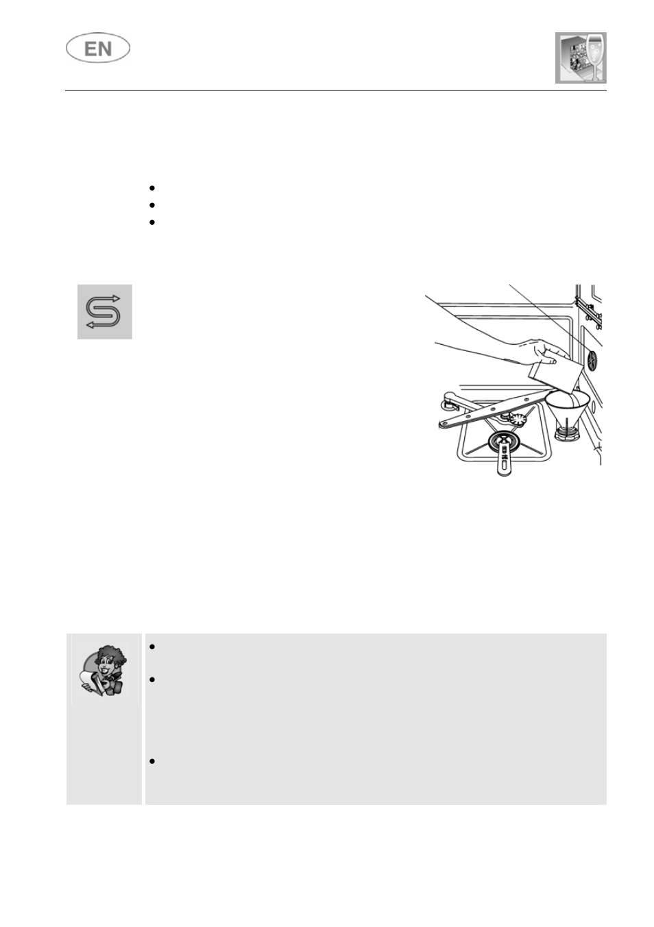 Operating instructions, 1 using the water softening system, User instructions | Smeg DF410BL1 User Manual | Page 17 / 32