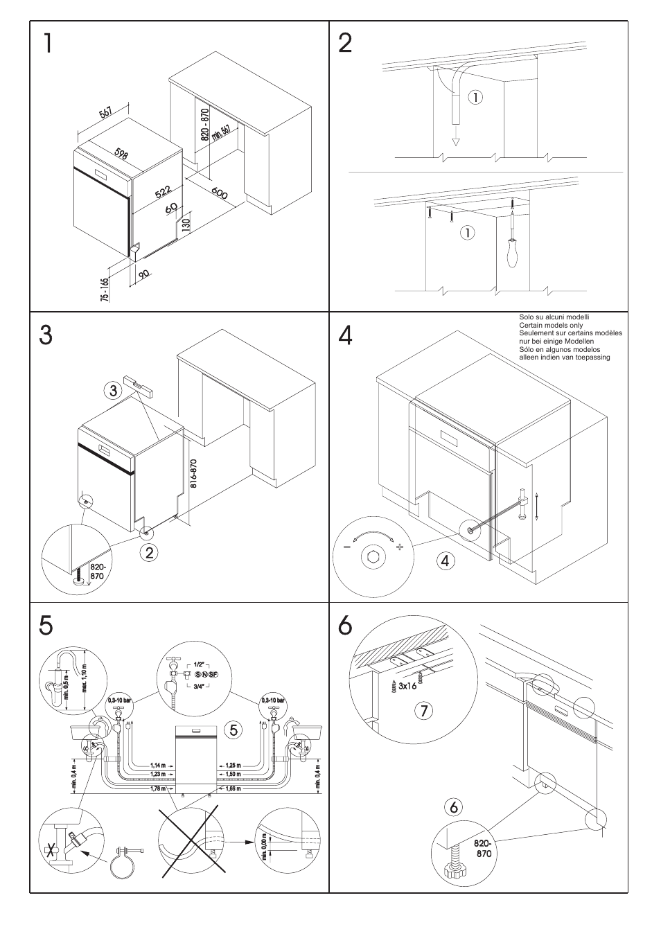 Smeg DWI614 User Manual | Page 26 / 27
