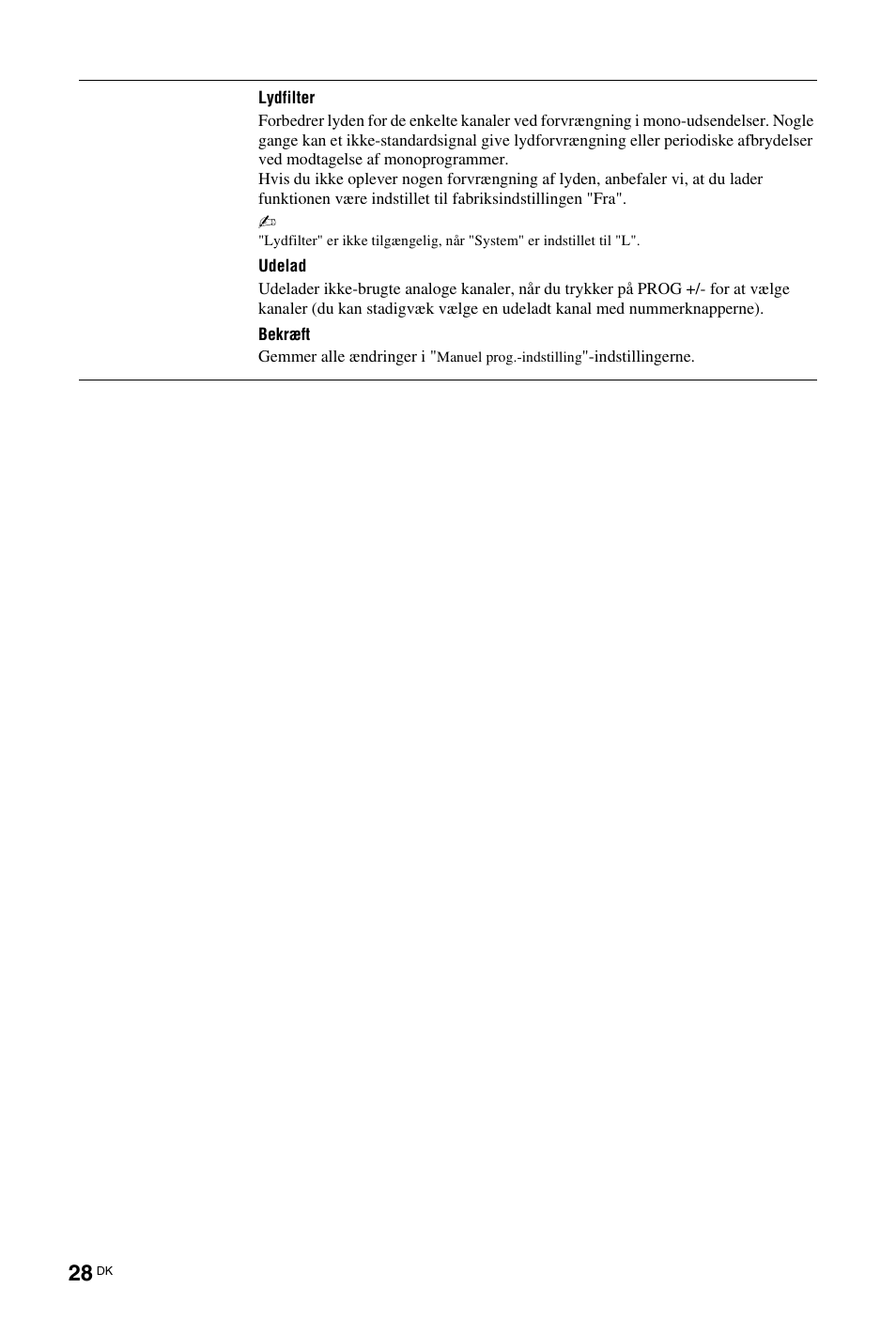 Sony KDL-26 L4000 User Manual | Page 28 / 227