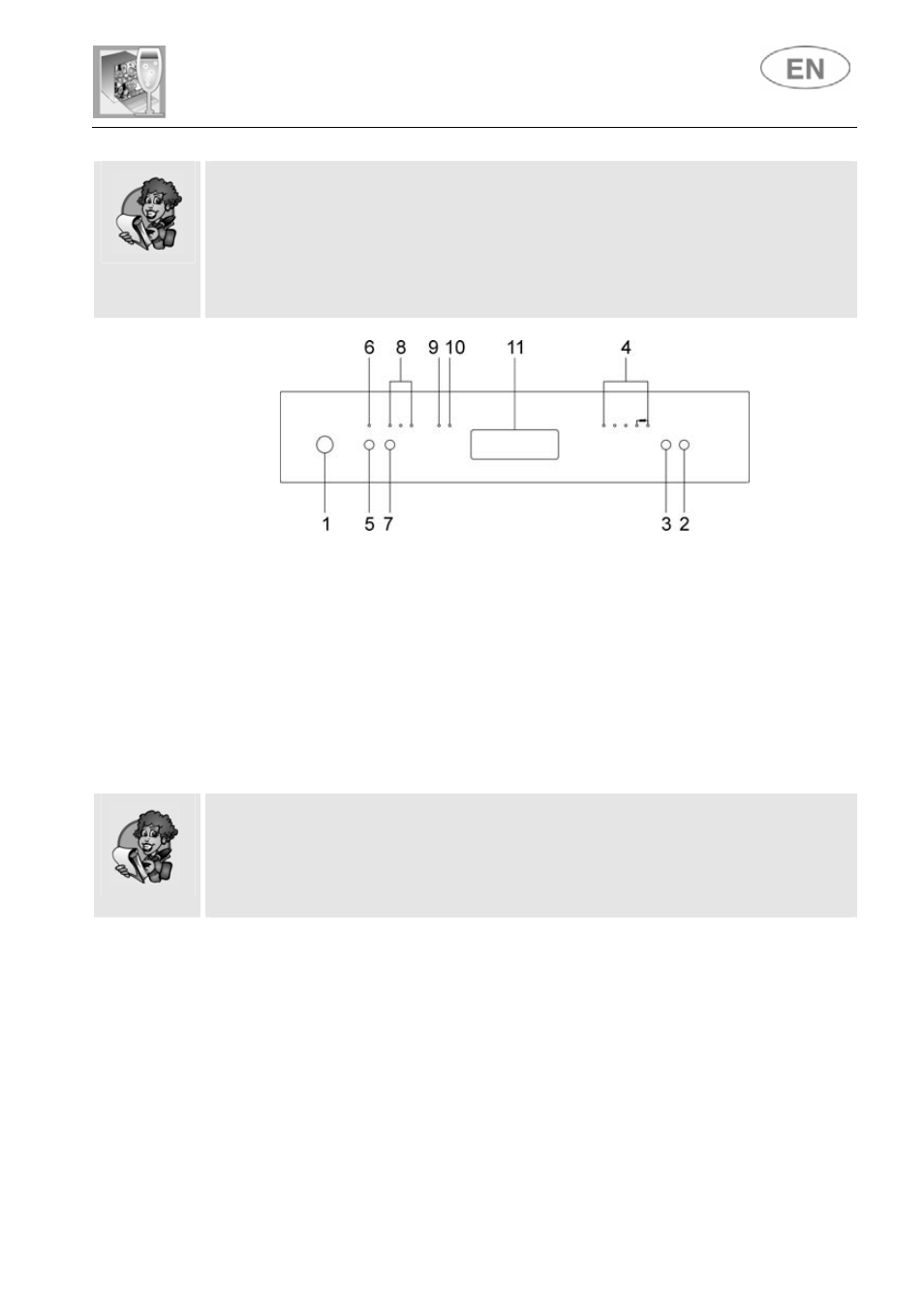 User instructions | Smeg PL115NE User Manual | Page 14 / 36