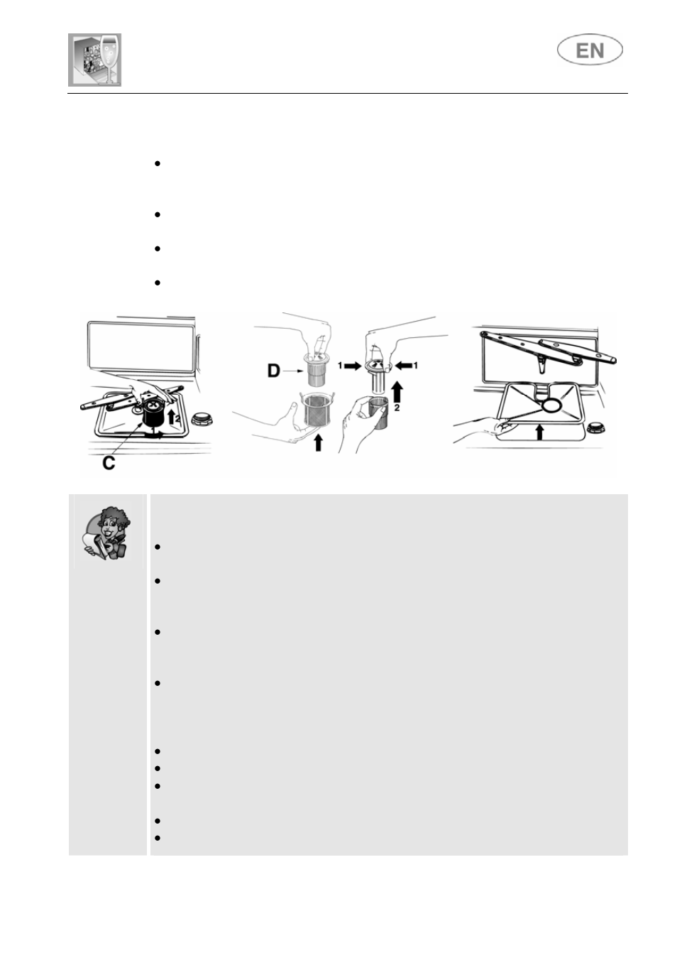 User instructions | Smeg PL115NE User Manual | Page 30 / 36