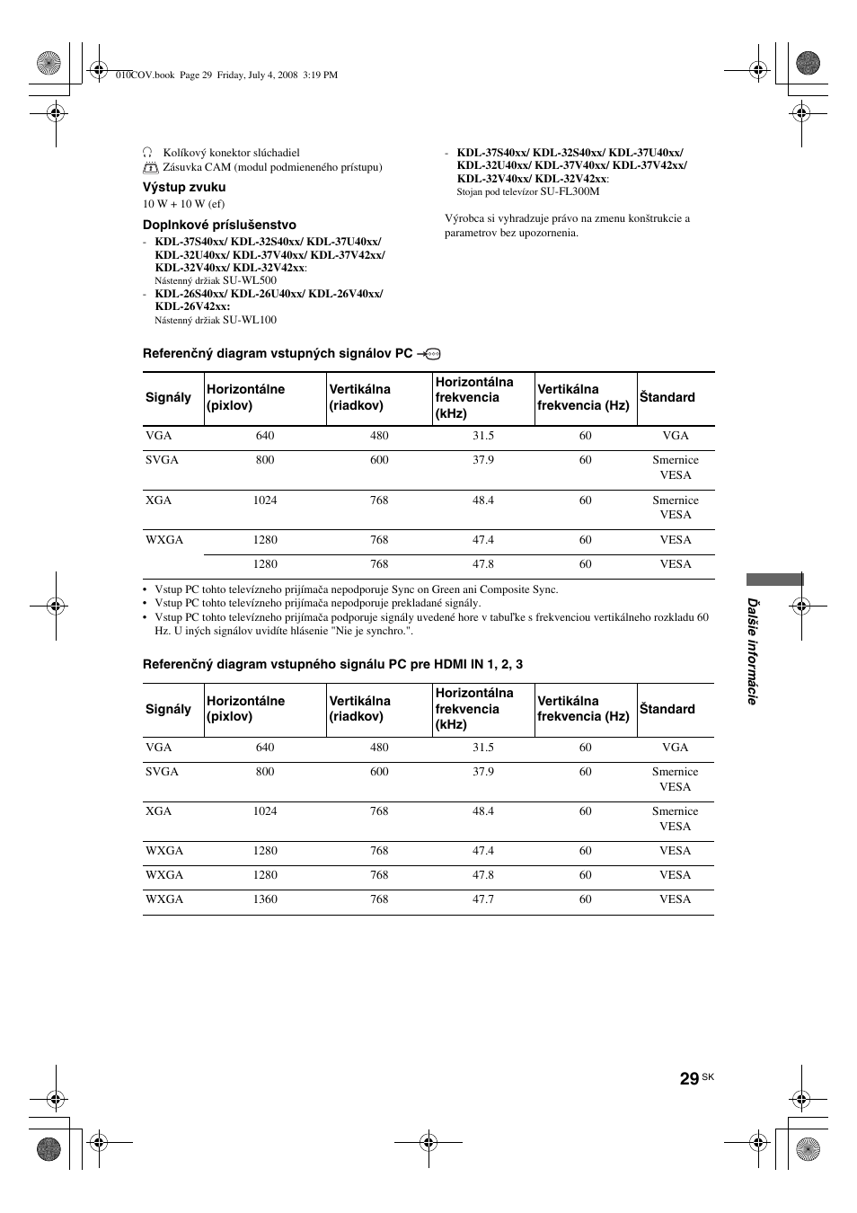 Sony KDL-26 S4000 User Manual | Page 149 / 181