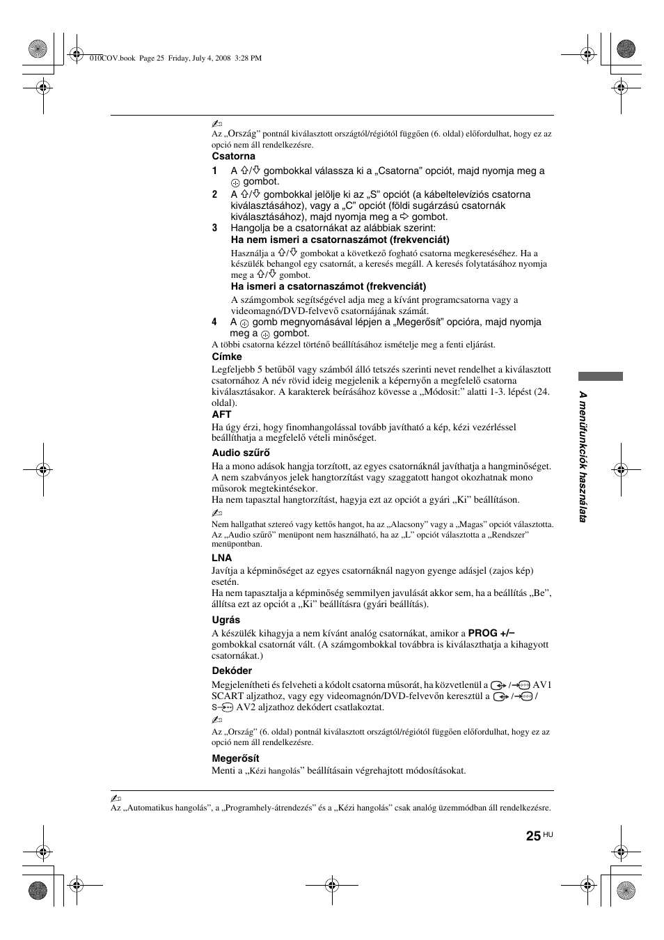 Sony KDL-26 S4000 User Manual | Page 175 / 181