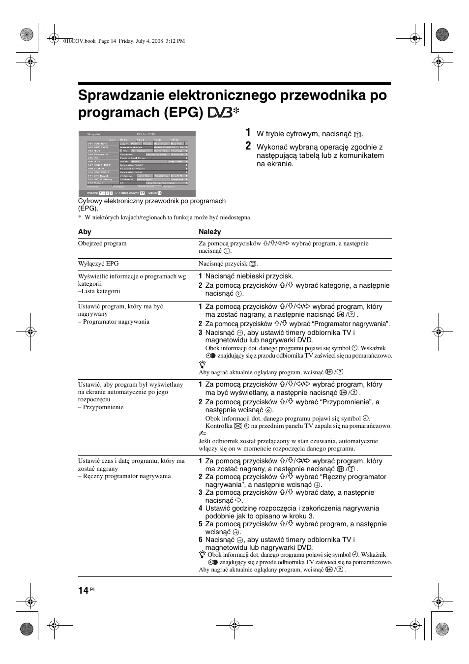 Sony KDL-26 S4000 User Manual | Page 74 / 181