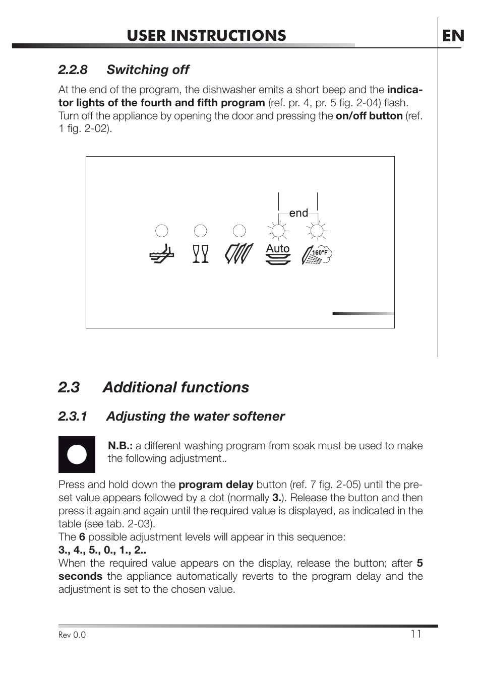User instructions, 3 additional functions | Smeg STA4645U User Manual | Page 12 / 93