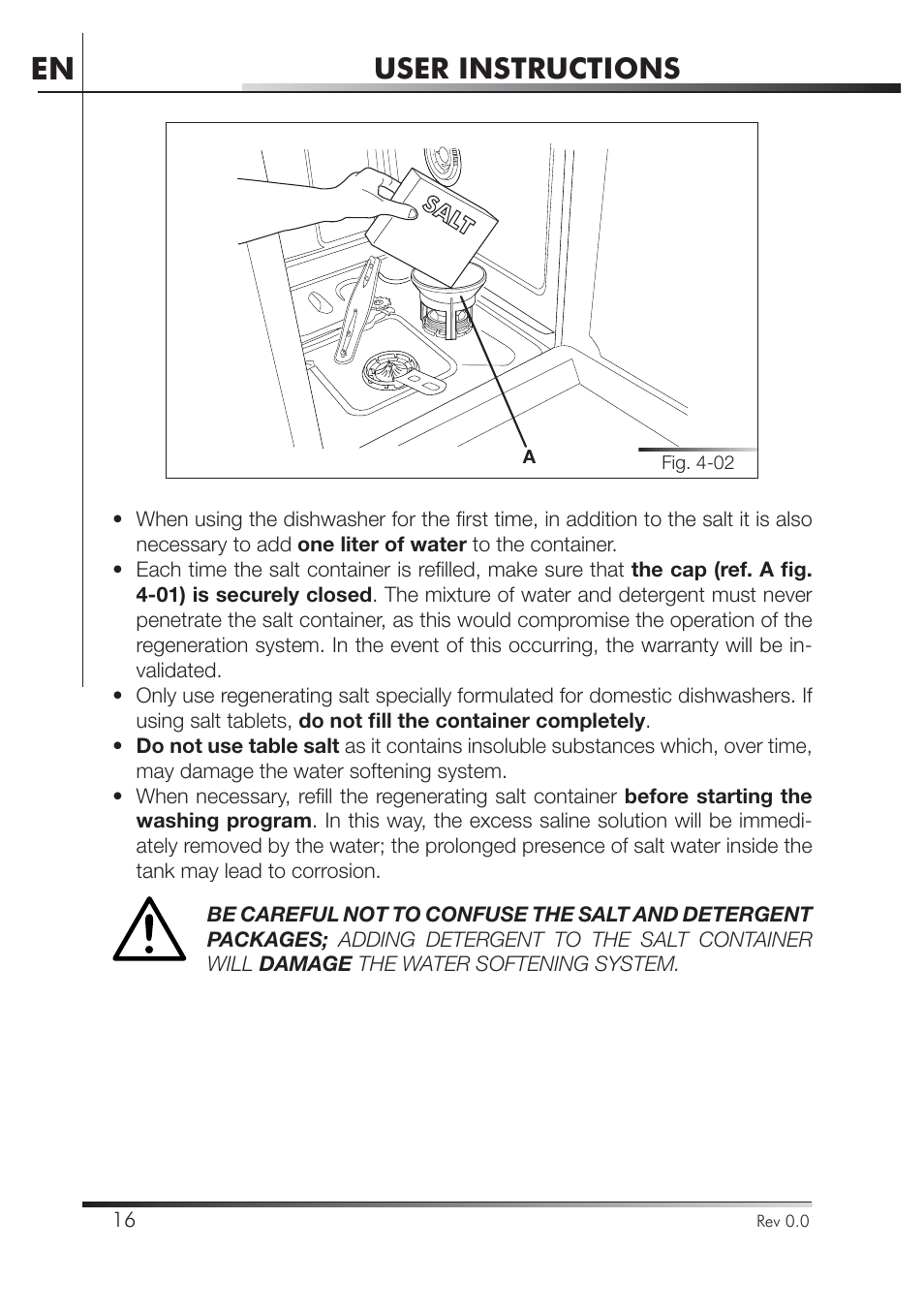 User instructions | Smeg STA4645U User Manual | Page 33 / 93