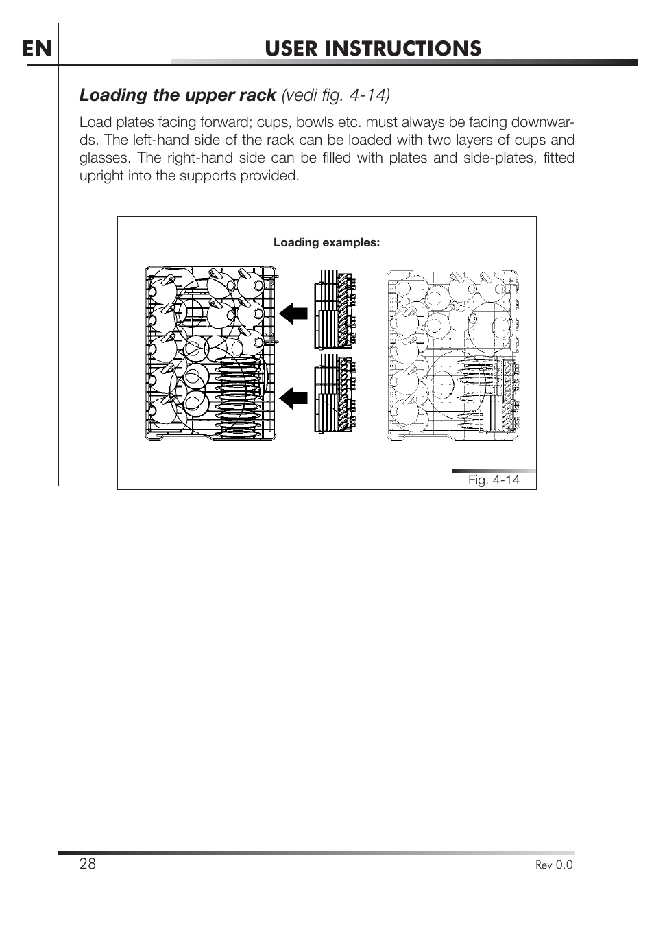 User instructions | Smeg STA4645U User Manual | Page 45 / 93
