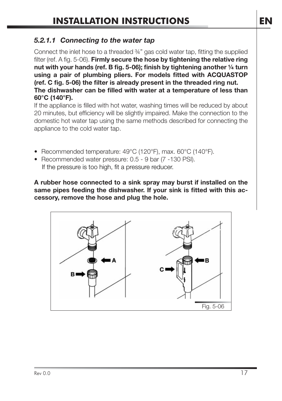 Installation instructions | Smeg STA4645U User Manual | Page 71 / 93