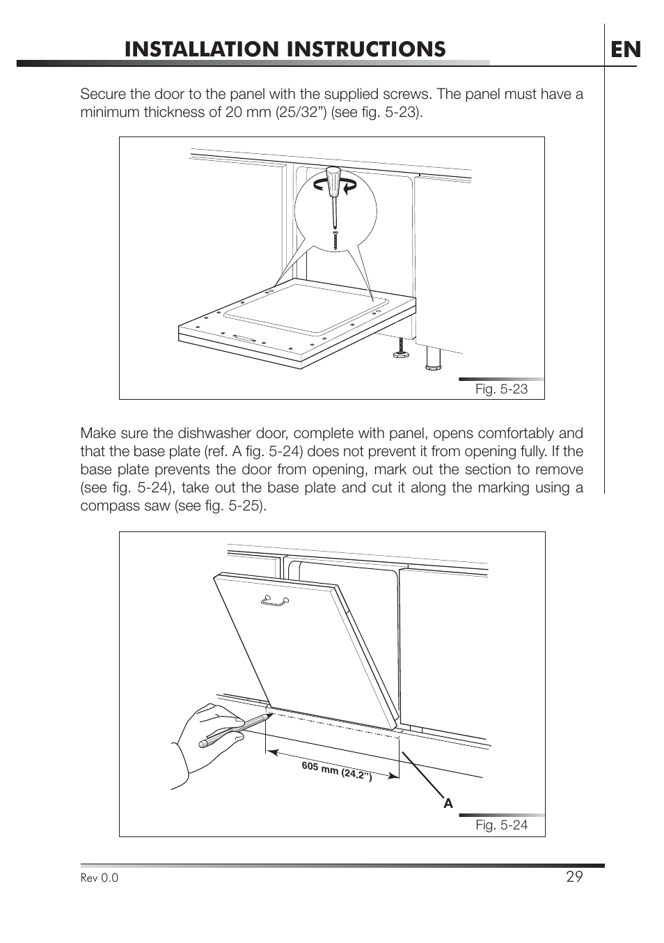 Installation instructions | Smeg STA4645U User Manual | Page 83 / 93