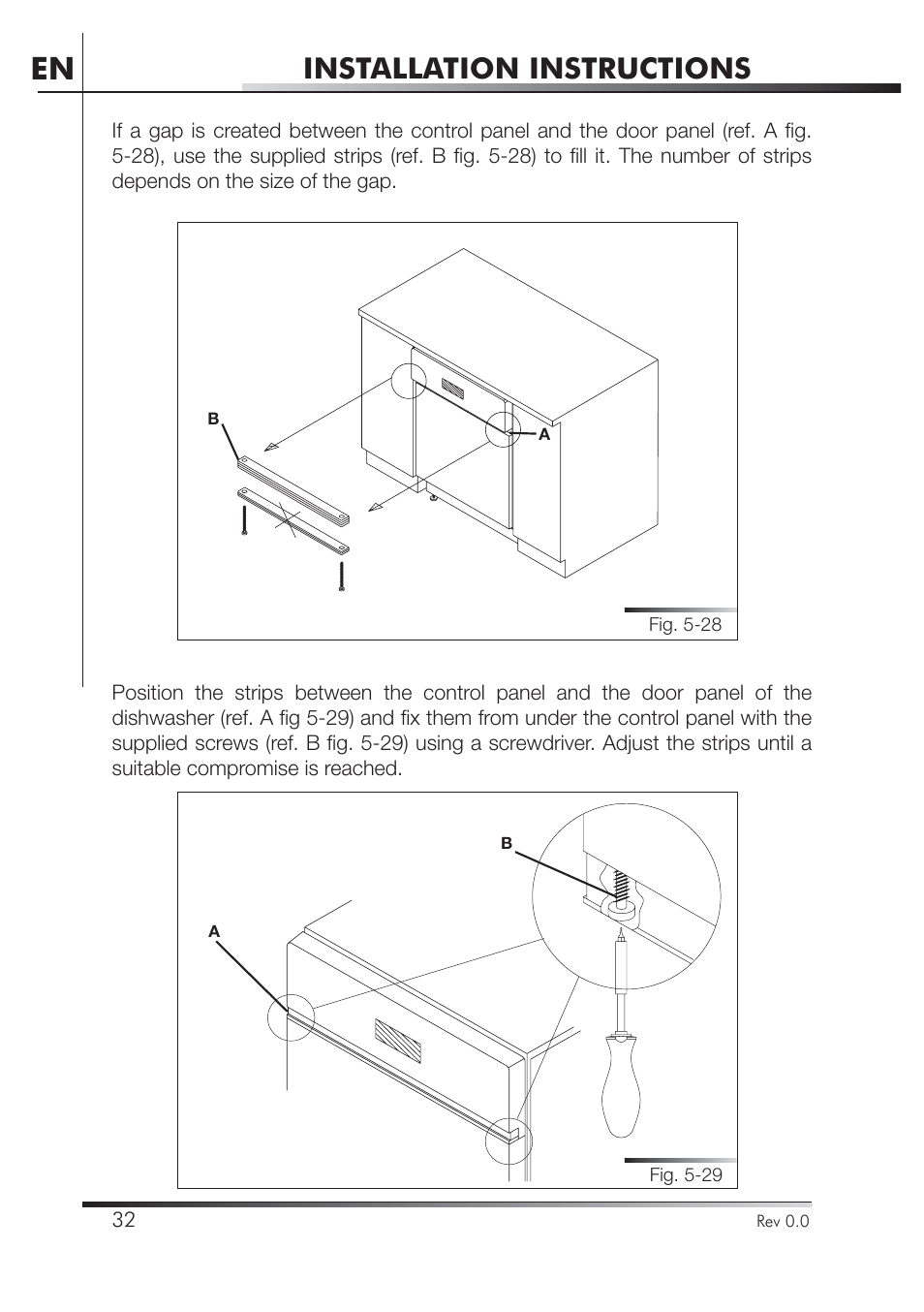Installation instructions | Smeg STA4645U User Manual | Page 86 / 93