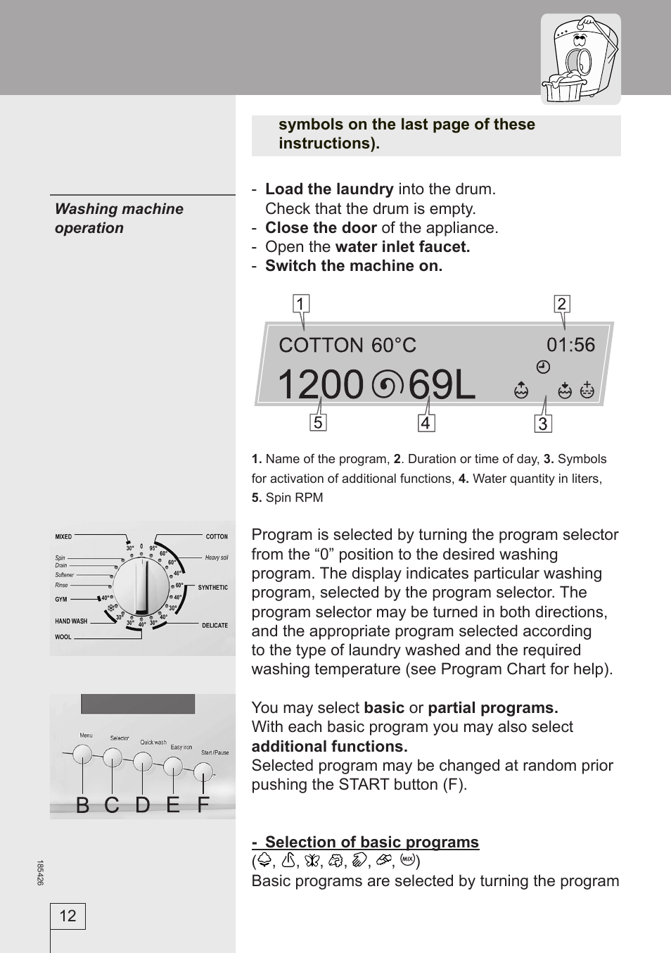 Smeg 185426 User Manual | Page 12 / 36