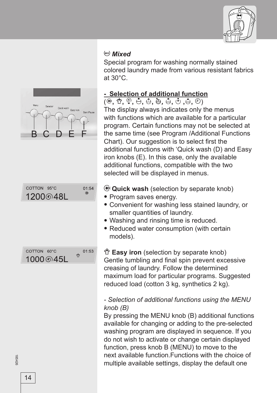 Smeg 185426 User Manual | Page 14 / 36