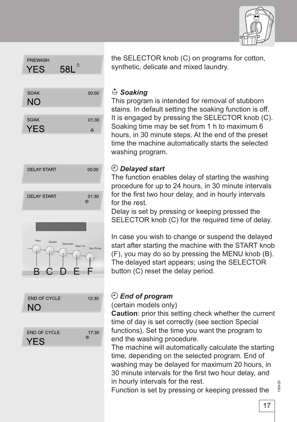 Smeg 185426 User Manual | Page 17 / 36