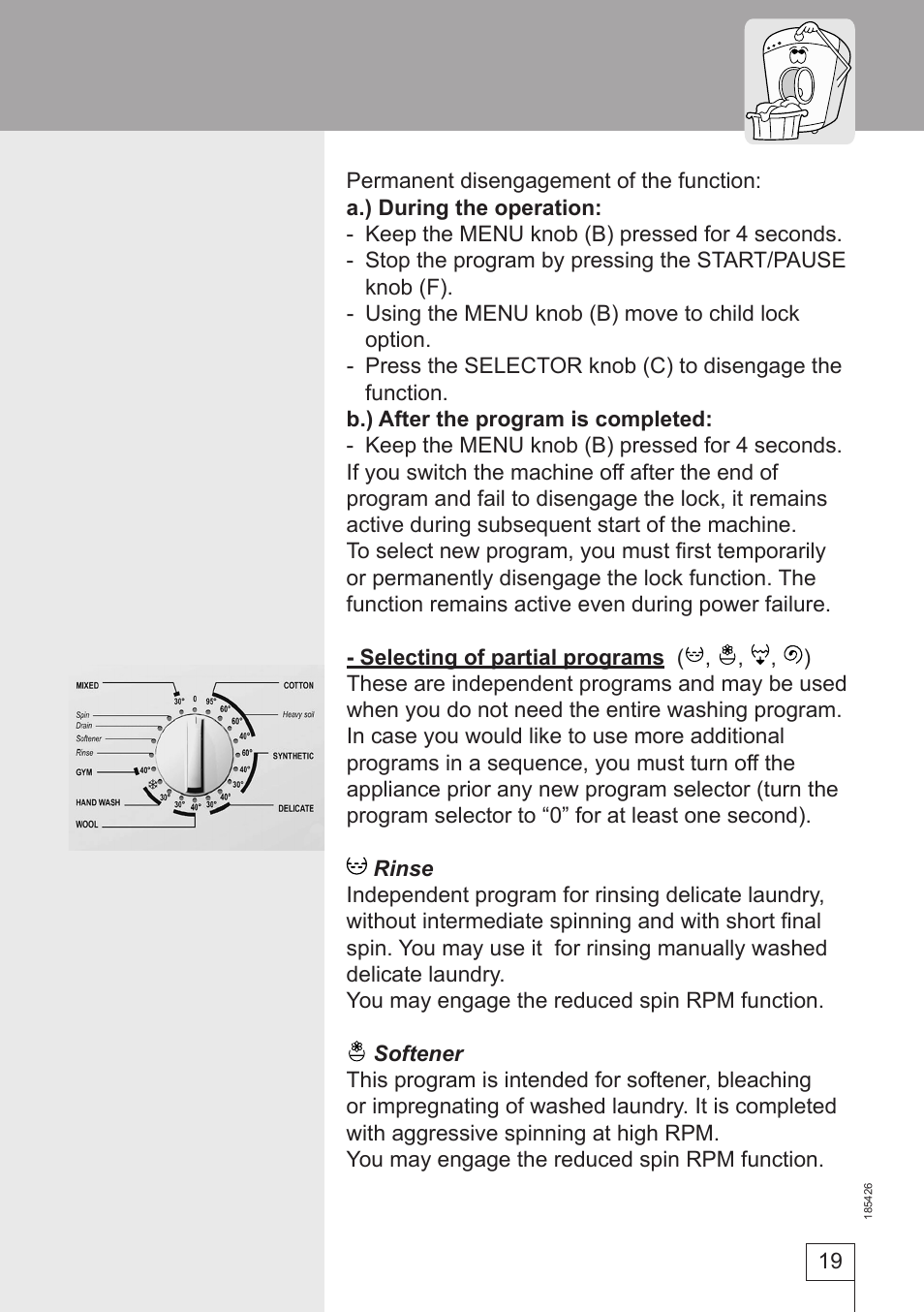 Smeg 185426 User Manual | Page 19 / 36