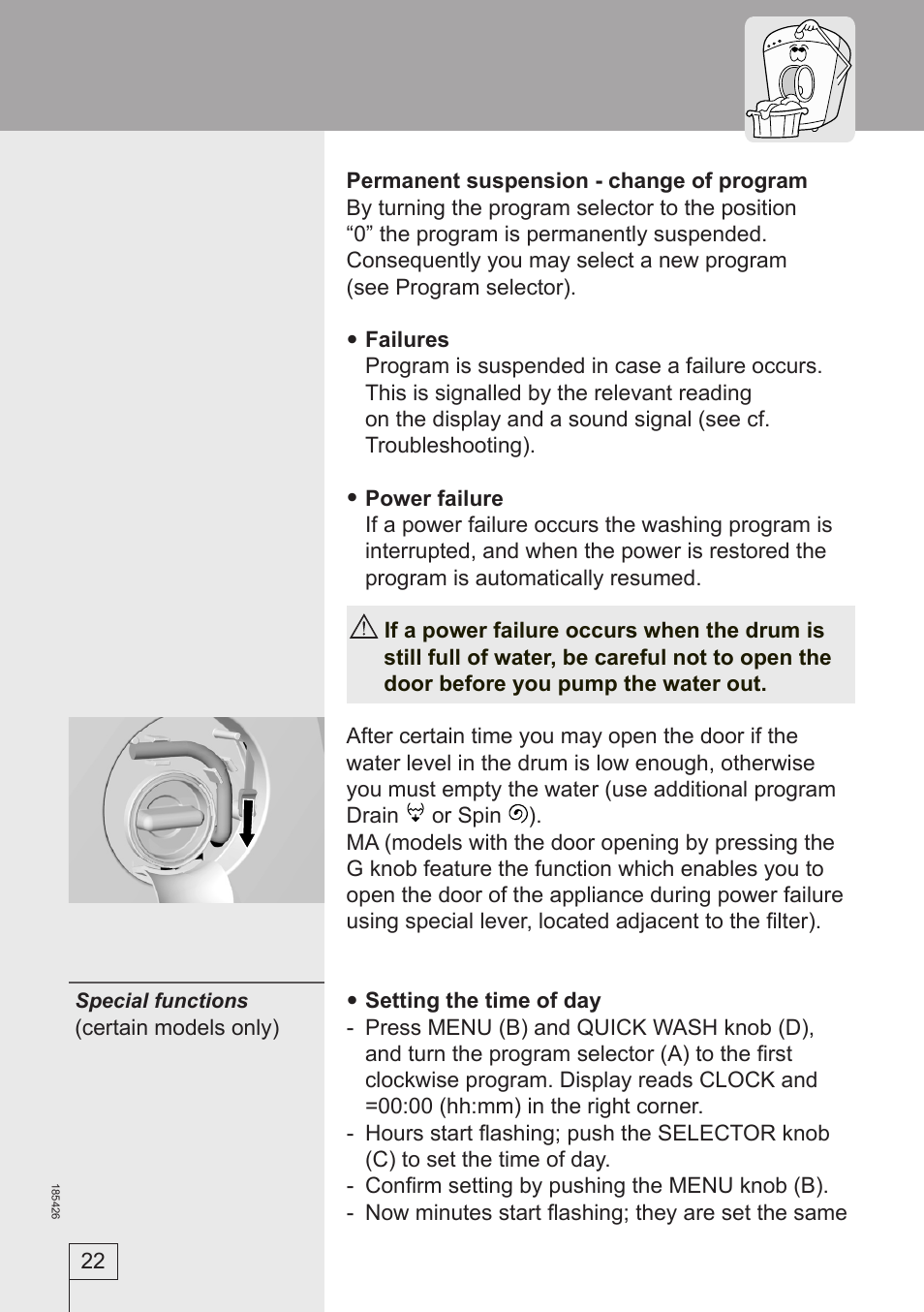 Smeg 185426 User Manual | Page 22 / 36