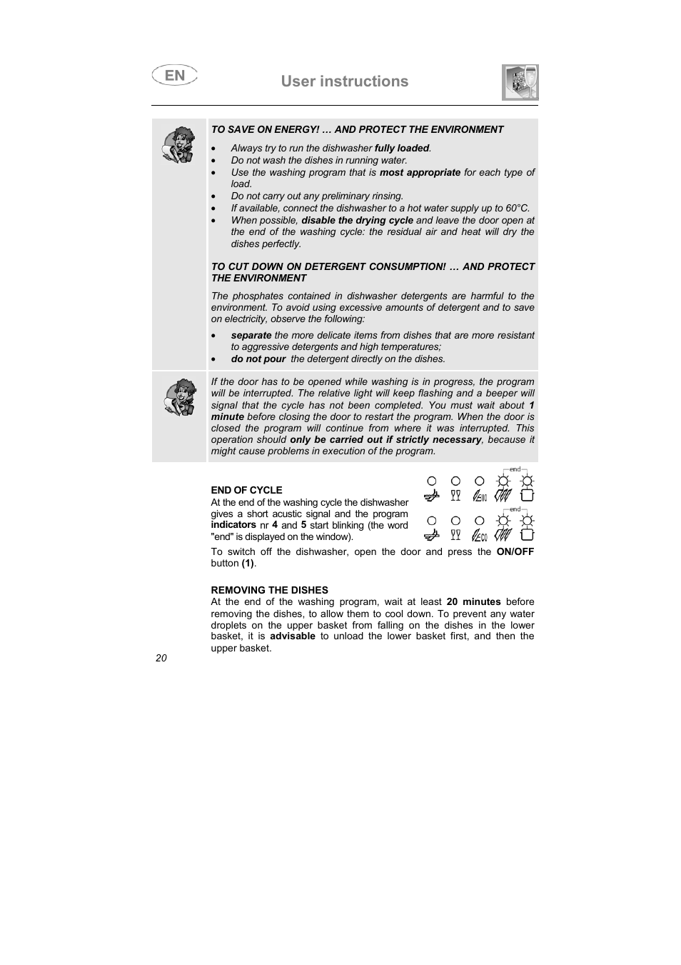 User instructions | Smeg STA6047 User Manual | Page 9 / 37