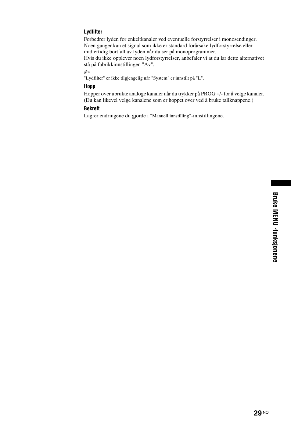 Sony KDL-19L4000 User Manual | Page 101 / 255