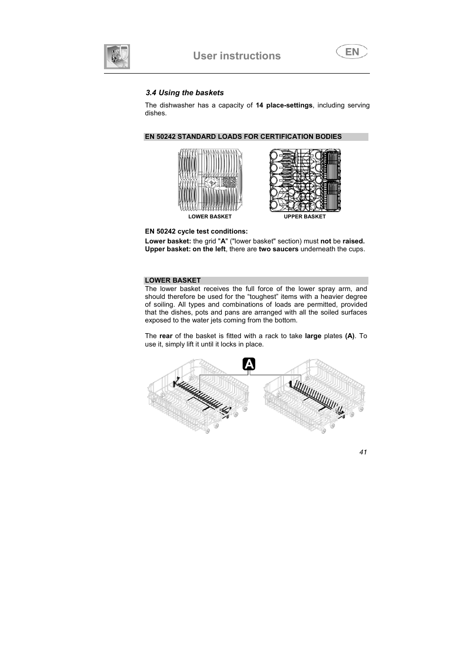 User instructions | Smeg BLV1R User Manual | Page 29 / 37