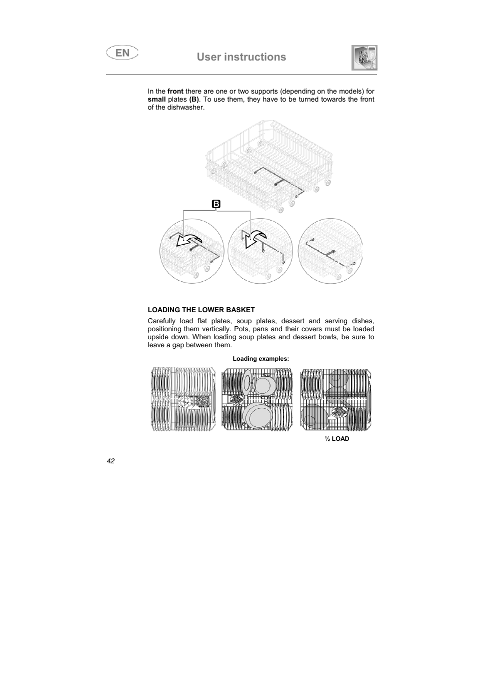User instructions | Smeg BLV1R User Manual | Page 30 / 37