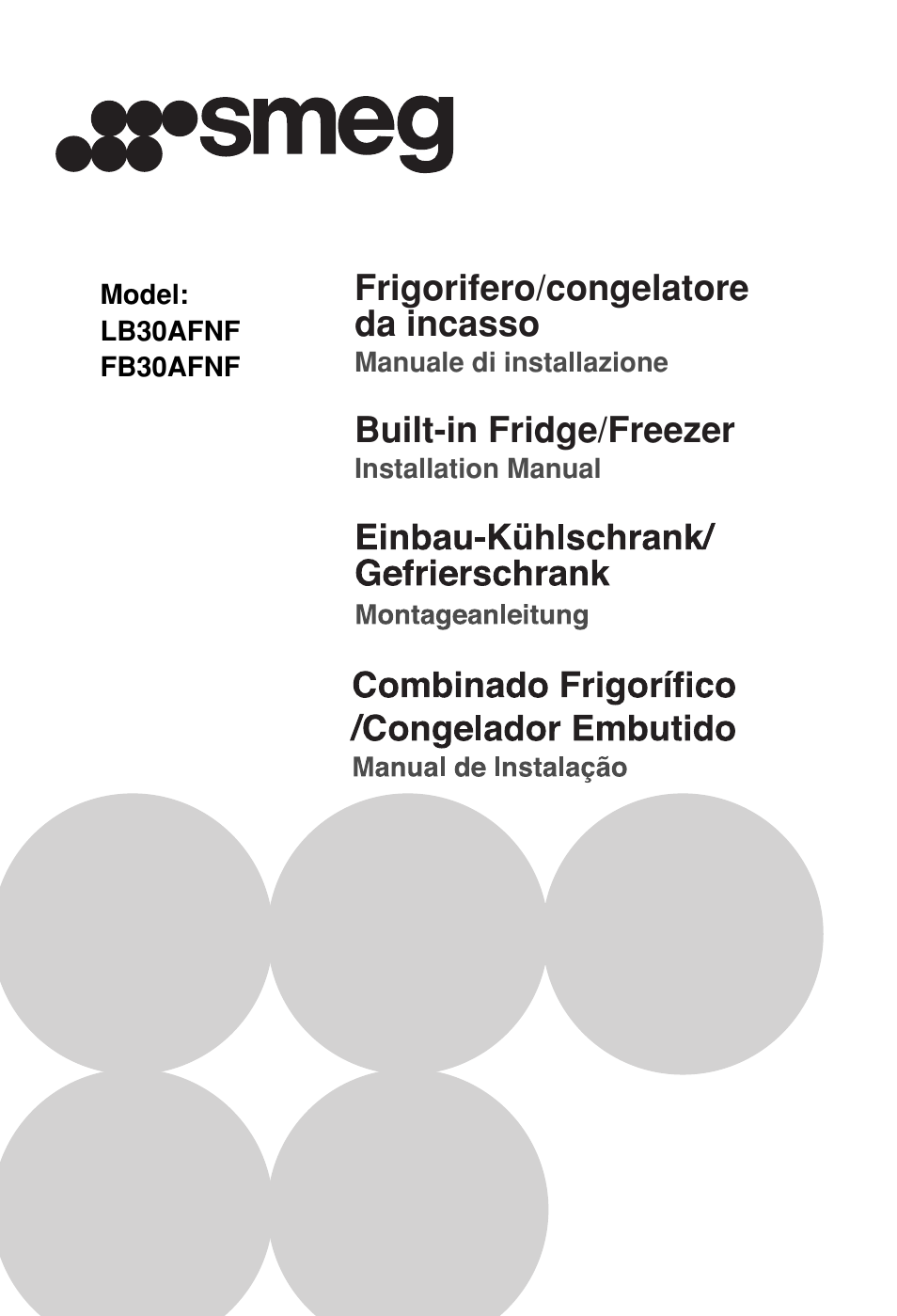 Smeg LB30AFNF User Manual | 51 pages