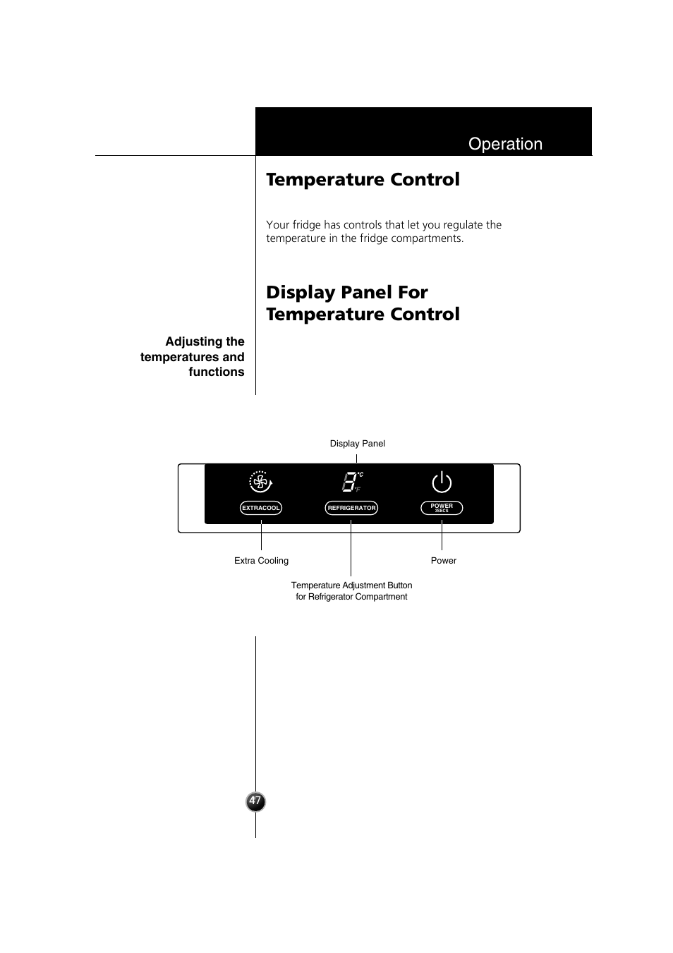 Operation | Smeg LB30AFNF User Manual | Page 39 / 51