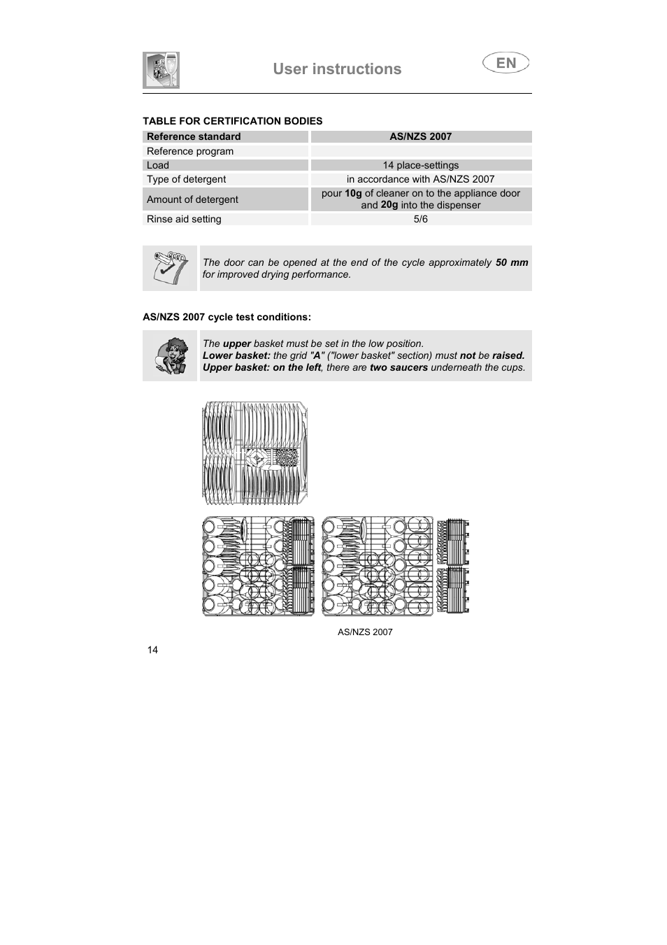 User instructions | Smeg ST693-1 User Manual | Page 13 / 34