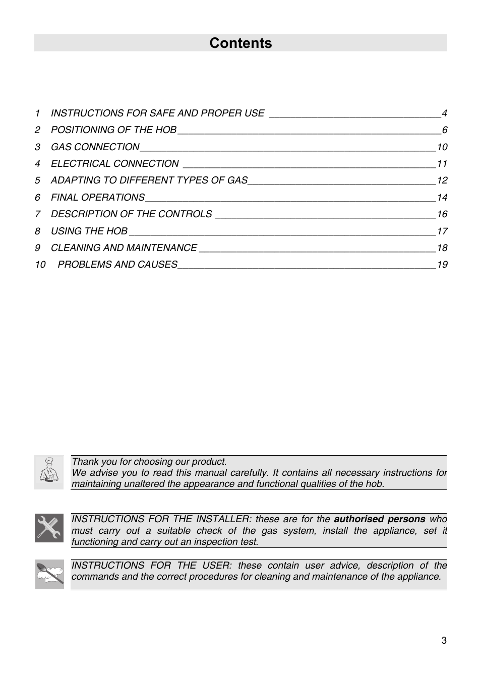 Smeg PA106SX User Manual | 20 pages