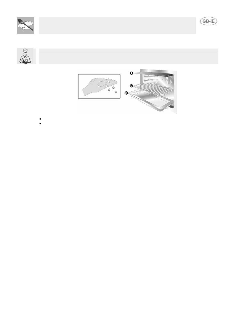 Cleaning of oven, Door glass, Instructions for the user | Smeg SUK61CMFX User Manual | Page 15 / 16