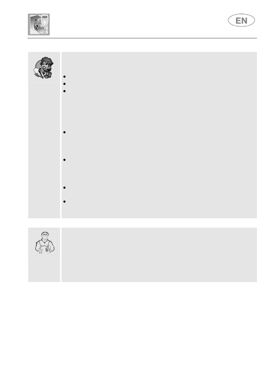 User instructions | Smeg LSA14X7 User Manual | Page 36 / 40