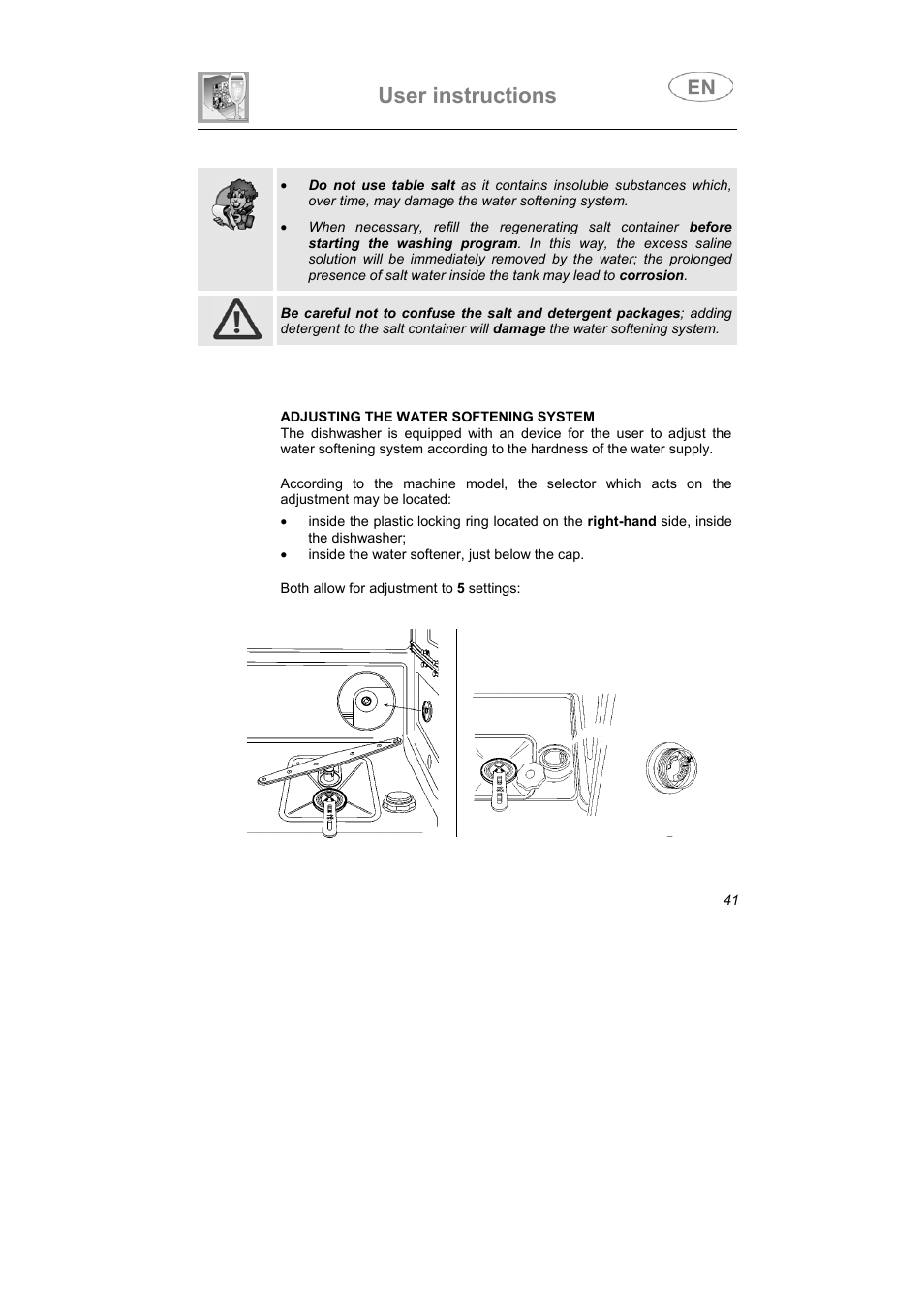 User instructions | Smeg IG40521X2 User Manual | Page 14 / 27