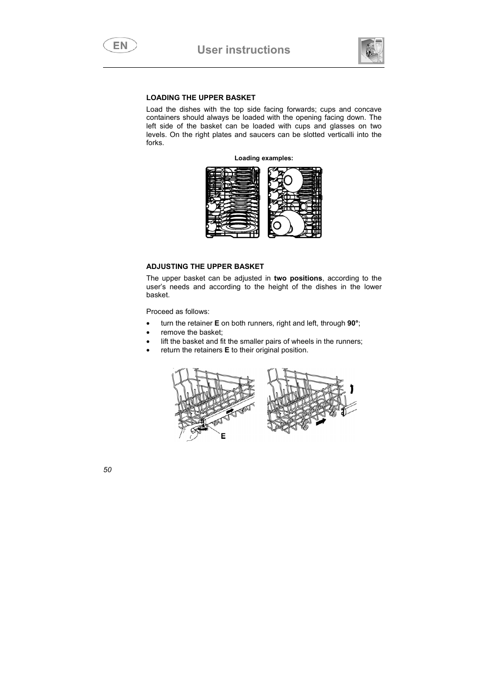 User instructions | Smeg IG40521X2 User Manual | Page 23 / 27