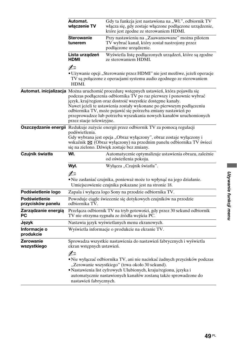 Sony KDL-40X4500 User Manual | Page 105 / 188