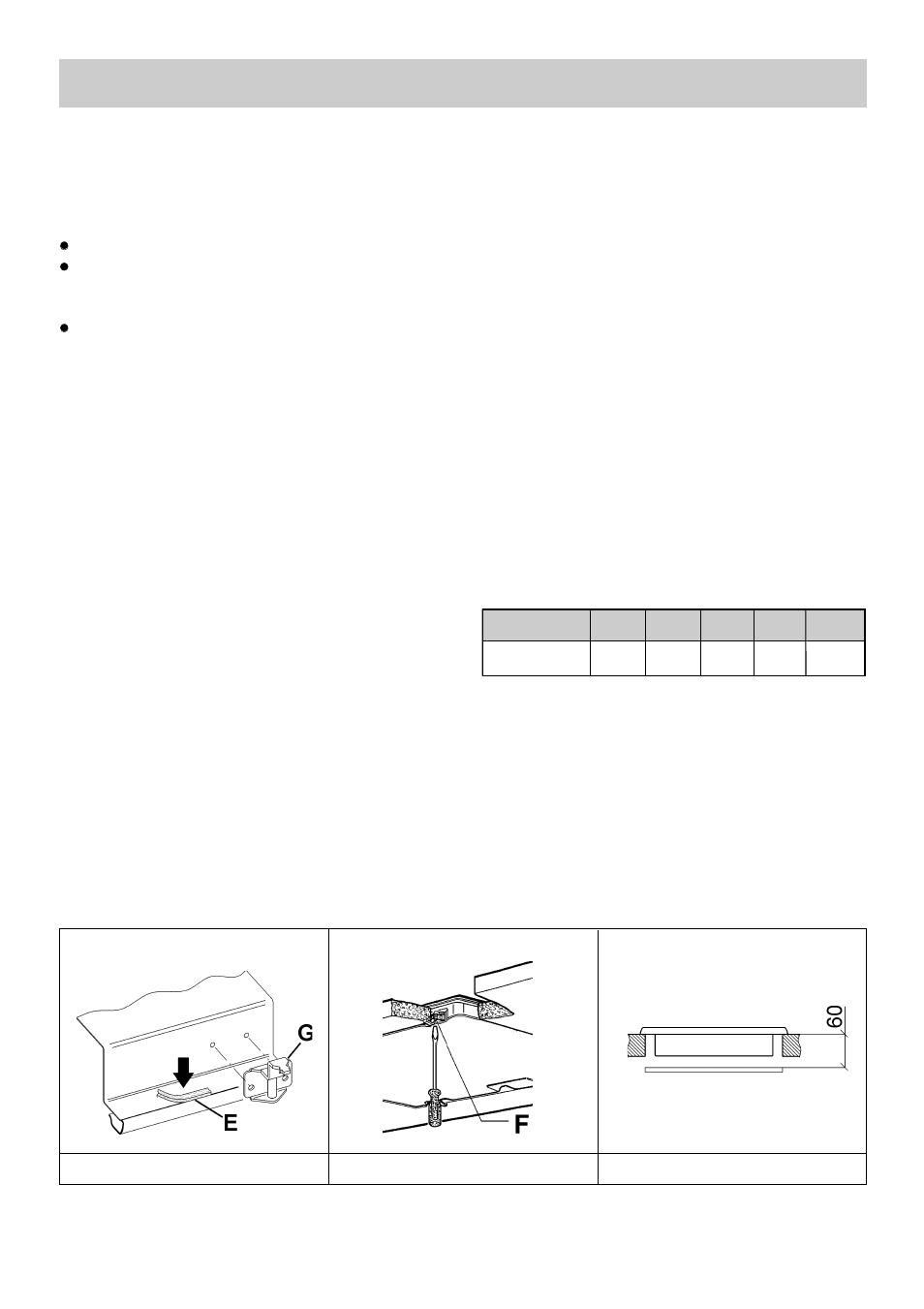 Installation, 4) securing the barbecue, Ab c d e | Smeg SGR30 User Manual | Page 7 / 12