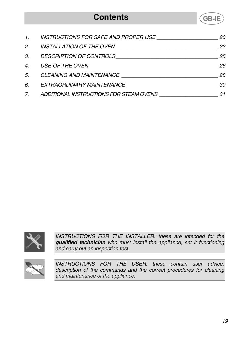 Smeg ALFA135XB User Manual | 16 pages