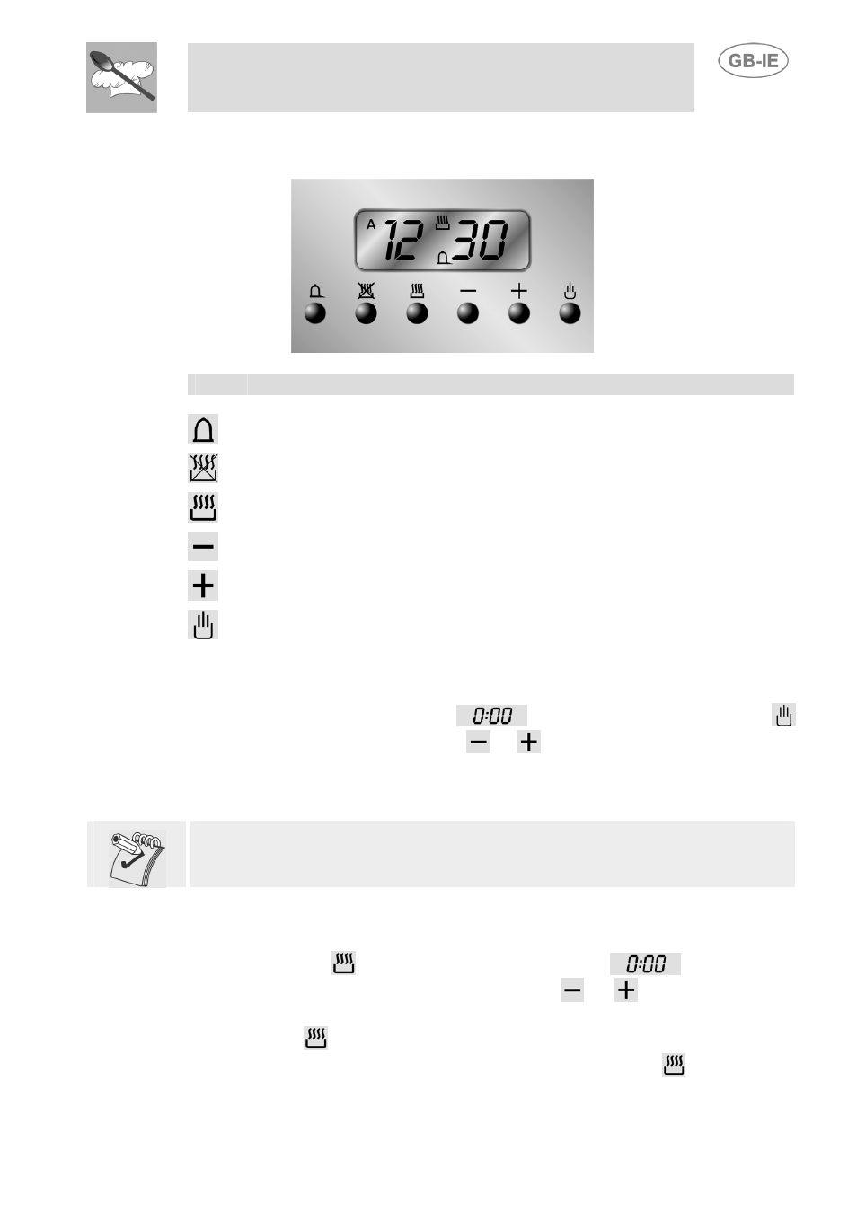 Electronic programmer, Clock adjustment, Semiautomatic cooking | Instructions for the user, 2 electronic programmer | Smeg SDK380X-5 User Manual | Page 10 / 27