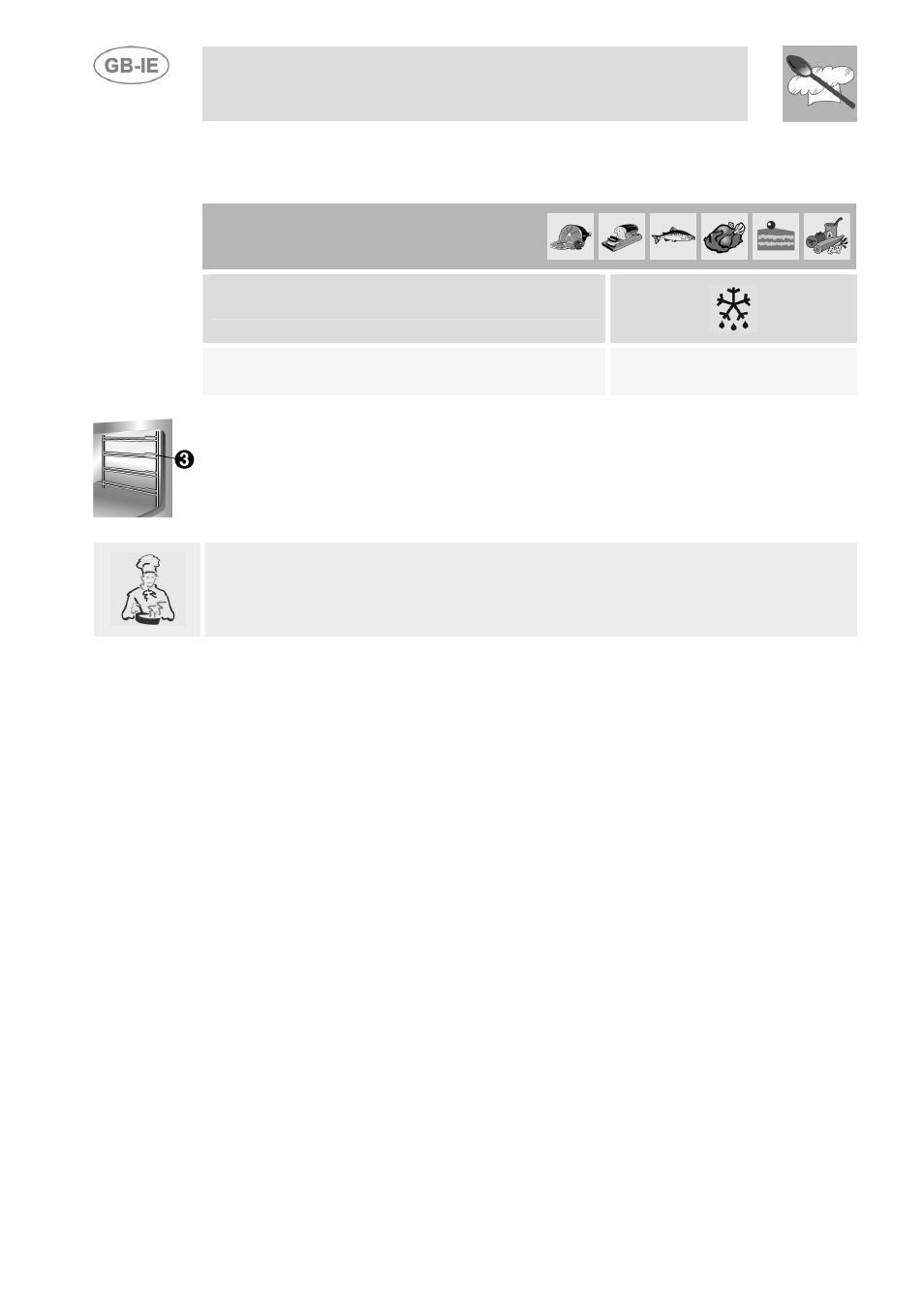 Defrosting (multifunction models), Instructions for the user, 5 defrosting (multifunction models) | Function switch, Thermostat switch in position | Smeg SDK380X-5 User Manual | Page 21 / 27