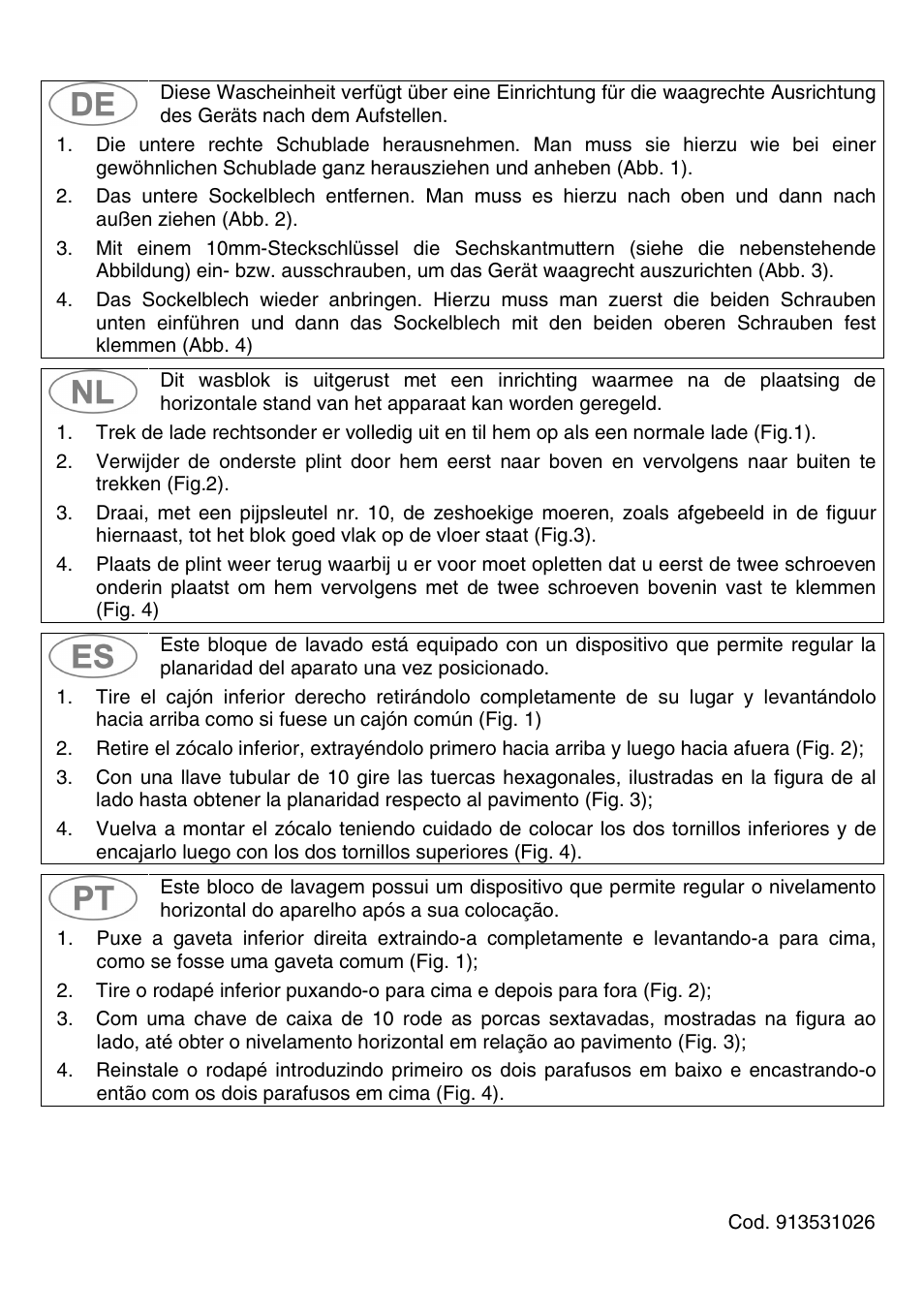 Smeg BL1 User Manual | Page 29 / 29