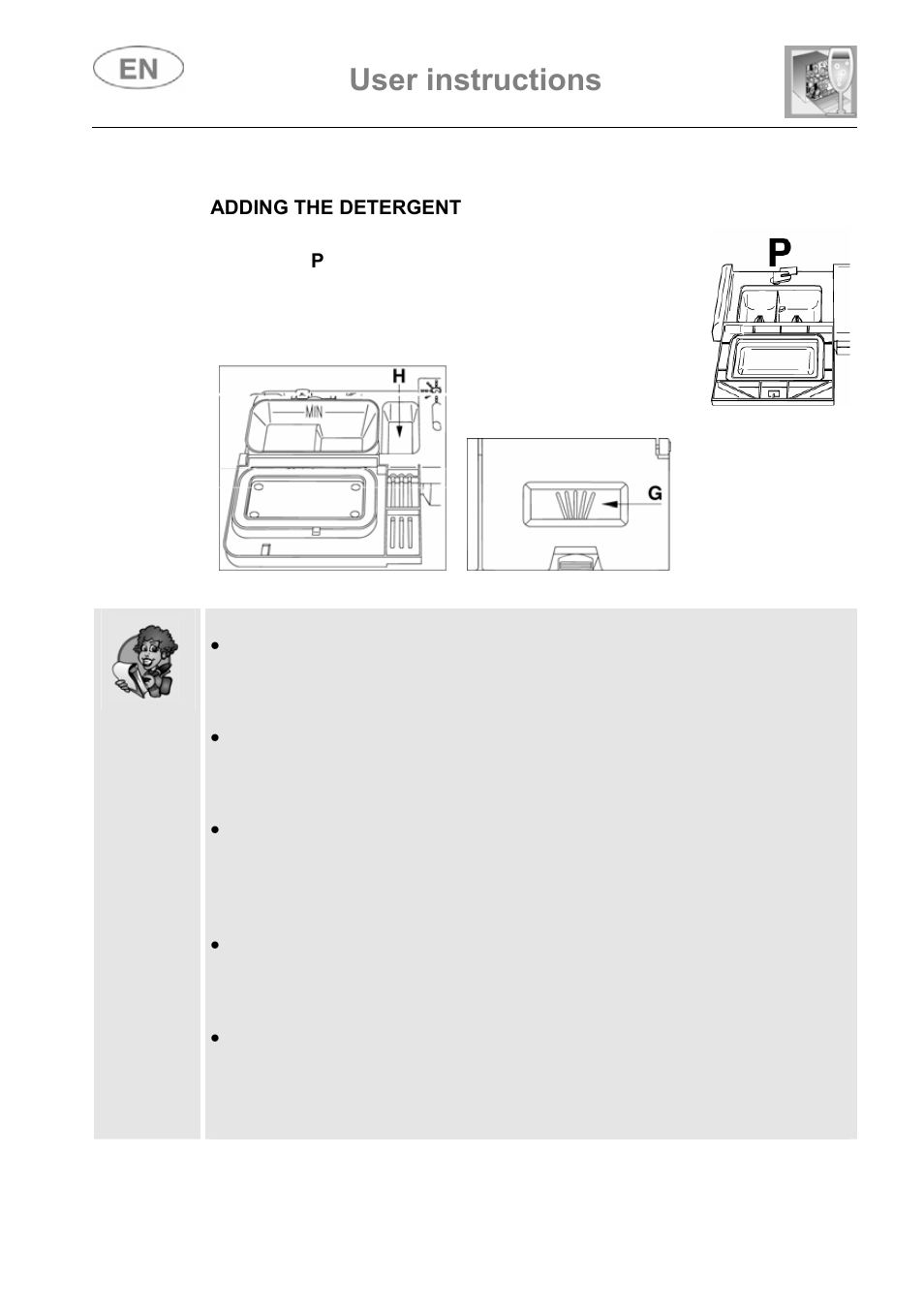 User instructions | Smeg ST147 User Manual | Page 21 / 48