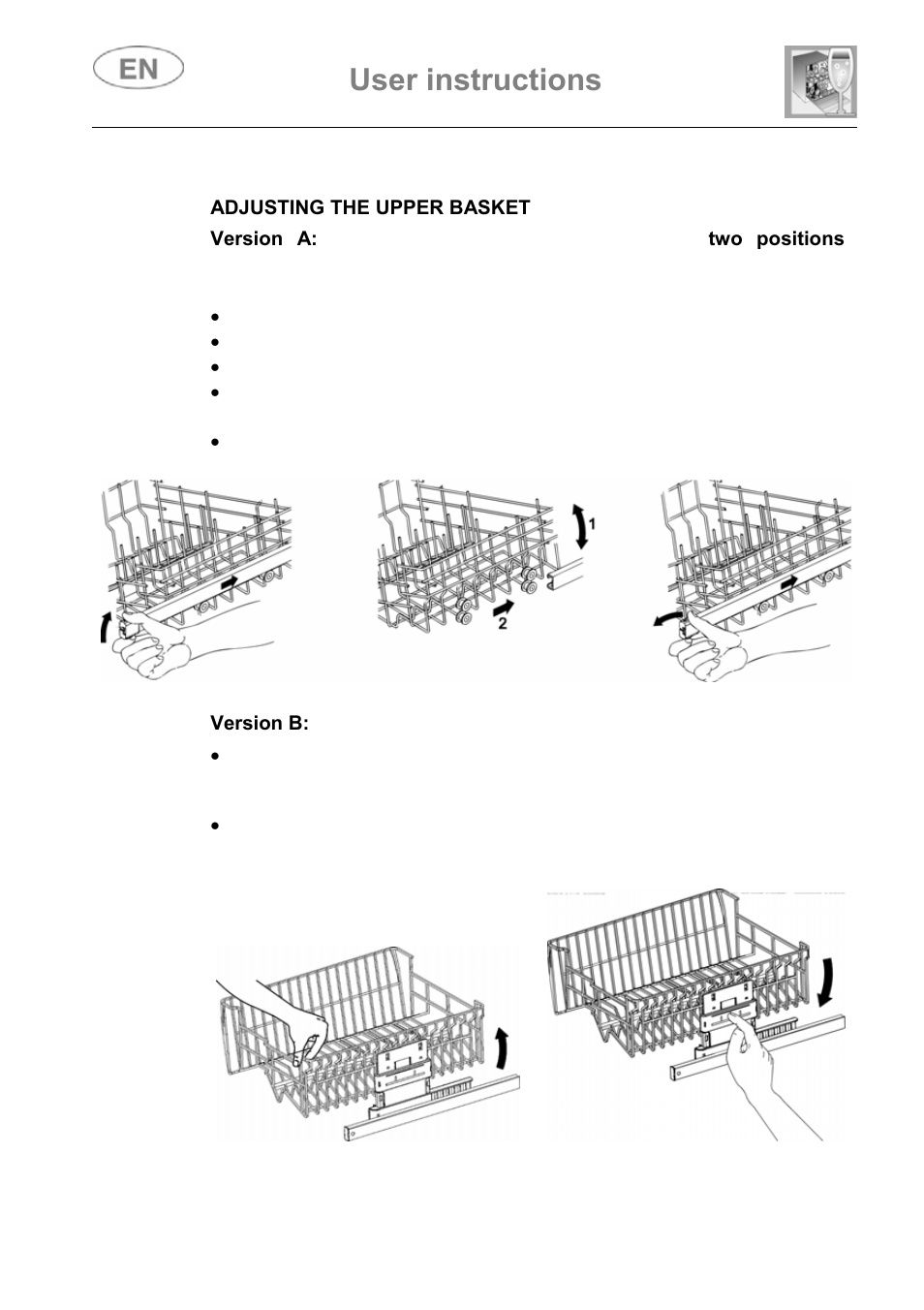 User instructions | Smeg ST147 User Manual | Page 29 / 48