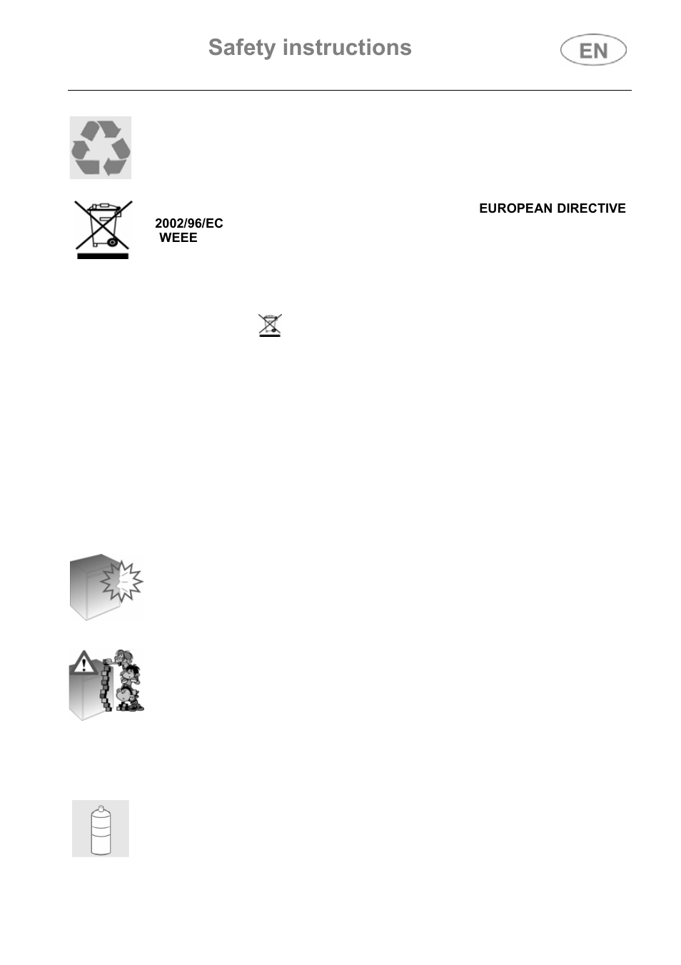 Safety instructions | Smeg ST147 User Manual | Page 4 / 48