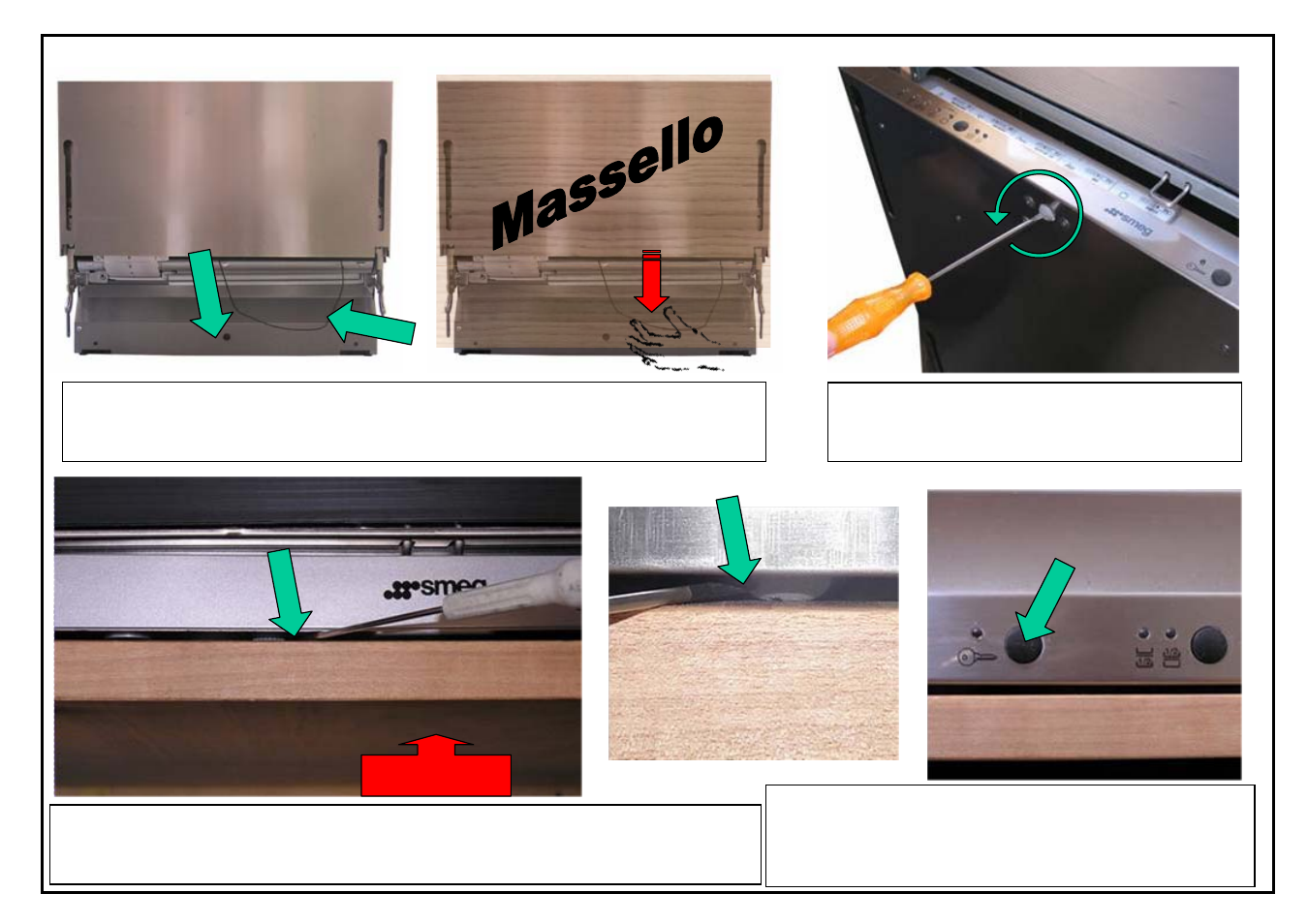 Diapositiva numero 9, Solo per modelli con apertura automatica | Smeg ST147 User Manual | Page 48 / 48