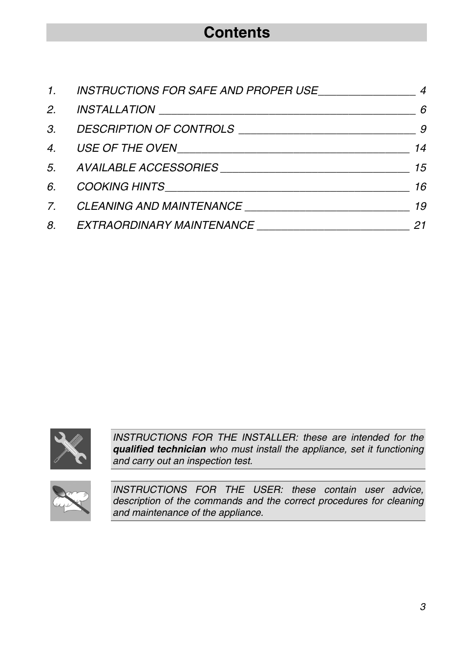 Smeg SA301X User Manual | 20 pages