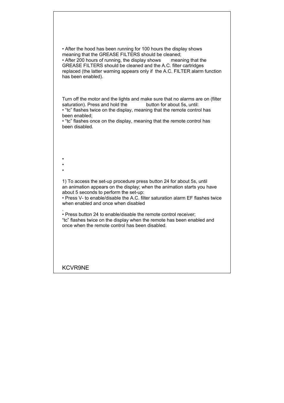 Smeg KCVR9NE User Manual | Page 8 / 8