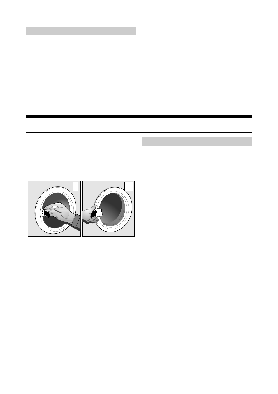 The door, Connection to power supply, Direction of opening the door | Smeg WLB500T User Manual | Page 6 / 16
