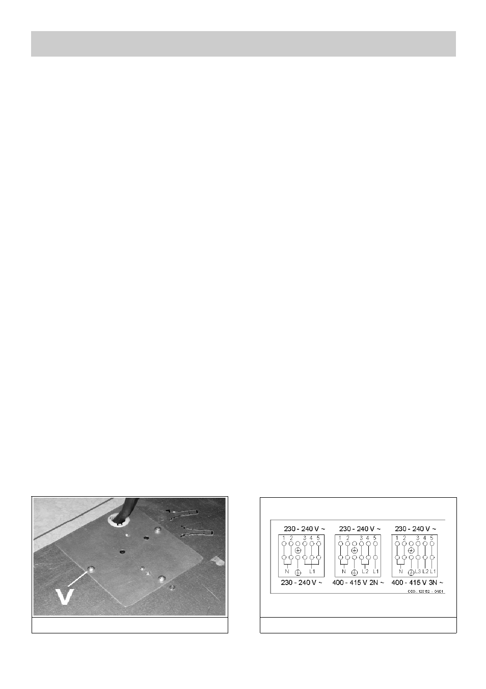 Transformations, 6) transformation of the input type | Smeg Electrical Built-in Hot Plates SBC30 User Manual | Page 10 / 15