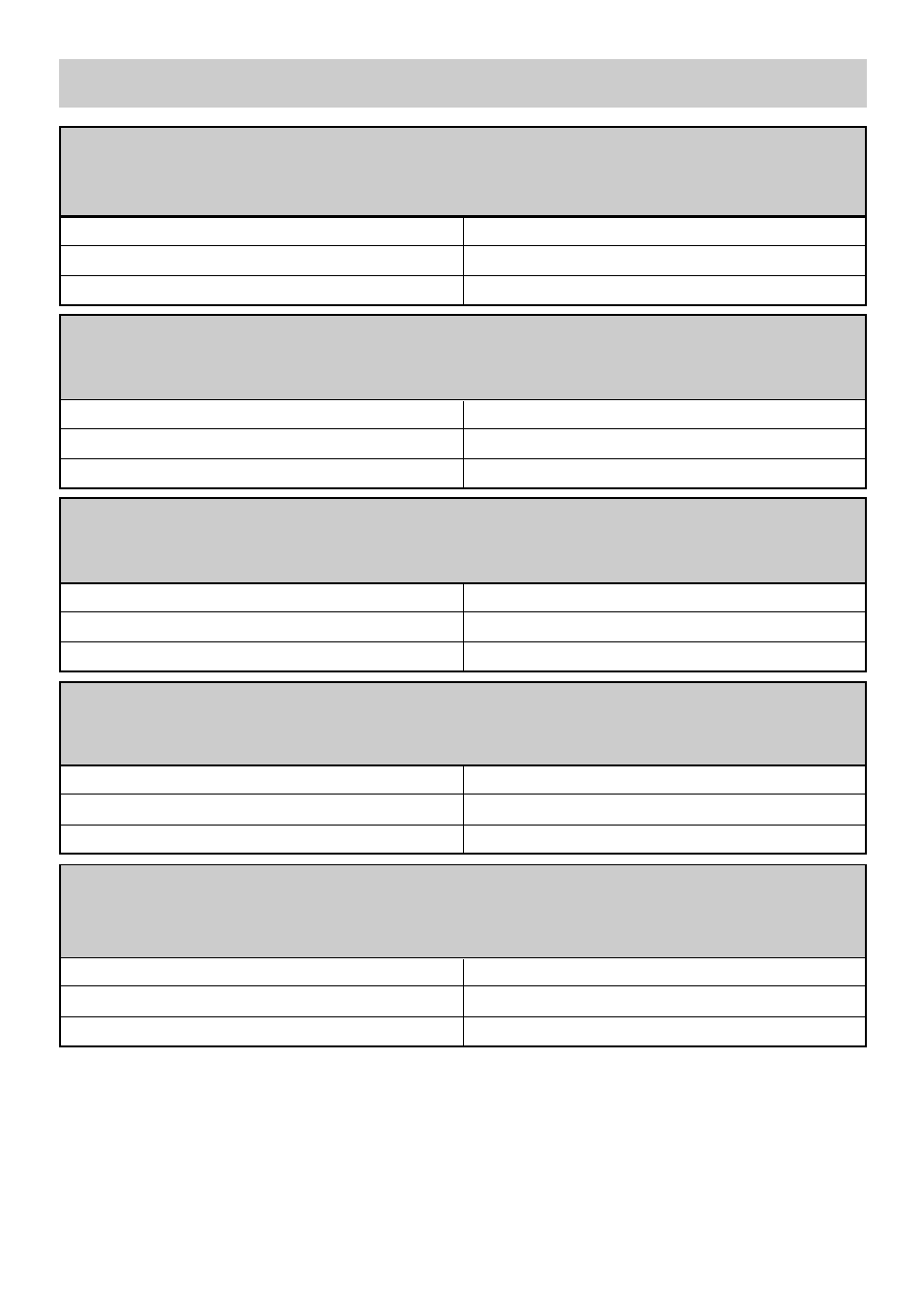 Technical data | Smeg Electrical Built-in Hot Plates SBC30 User Manual | Page 13 / 15