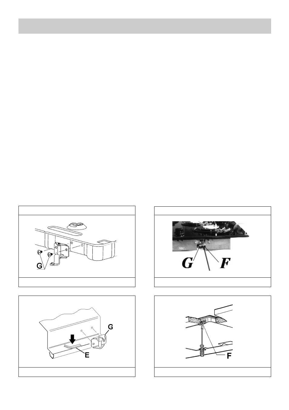 Installation, 4) fixing | Smeg Electrical Built-in Hot Plates SBC30 User Manual | Page 8 / 15