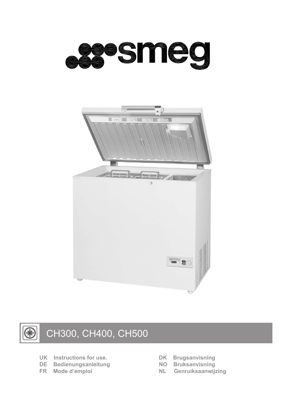 Smeg CH300 User Manual | 13 pages